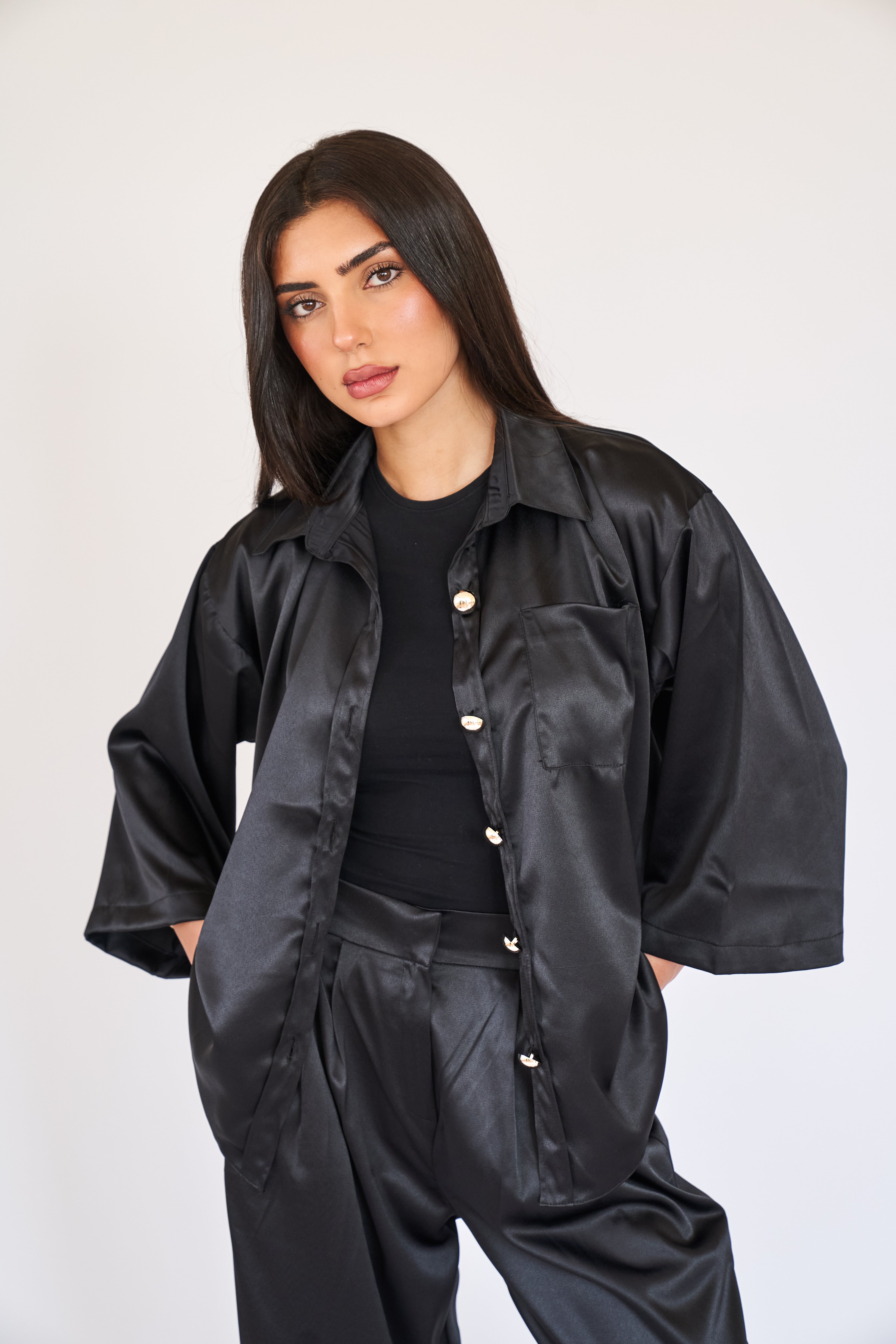 The Satin Edit Shirt